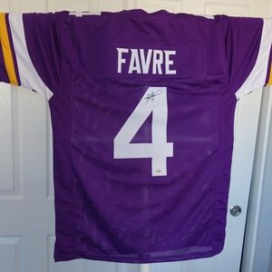 Favre Autographed Minnesota Vikings Jerse w/COA